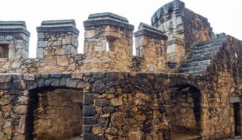 The castle defences image