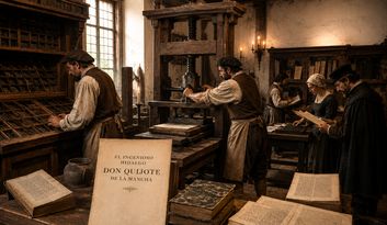 La primera edición del Quijote image