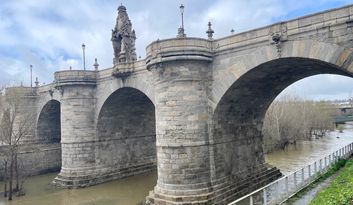 14. Puente de Toledo y sus jardines image