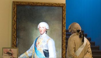 Life at the palace after the death of Infante Don Luis image